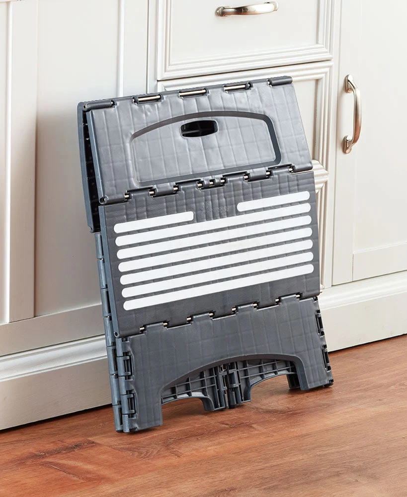 Folding 2-Step Stool for Adults, Non-Slip Collapsible 300 LBS. Capacity - Image 3