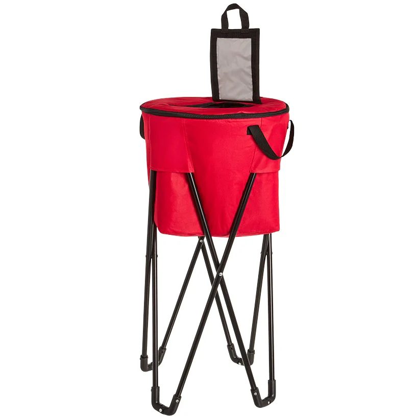 Freestanding Collapsible Insulated Portable Cooler for Drinks BBQ Party - Image 8