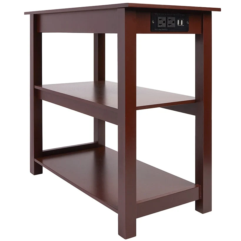 Functional Accent Table with Built in Power Outlets - Image 3
