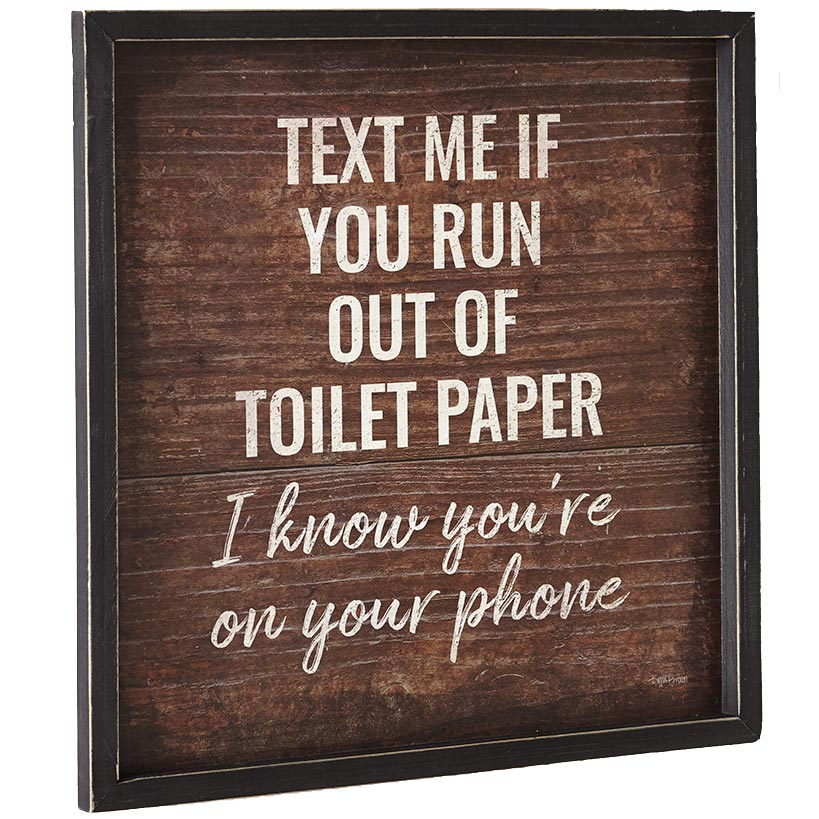 Funny Bathroom Wall Art - Image 4