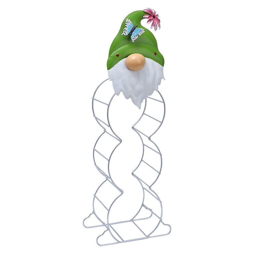 Garden Gnome Metal Toilet Paper Holder - Image 3