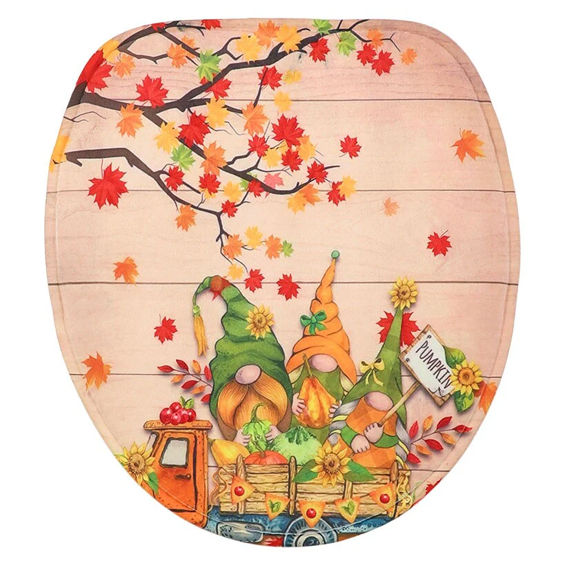 Gnome Autumn Truck Bathroom Set 16-Pc. - Image 5