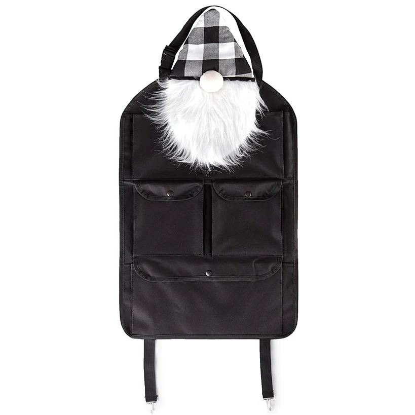Gnome Back Seat Organizer-Adjustable Straps and Multiple Pockets - Image 4