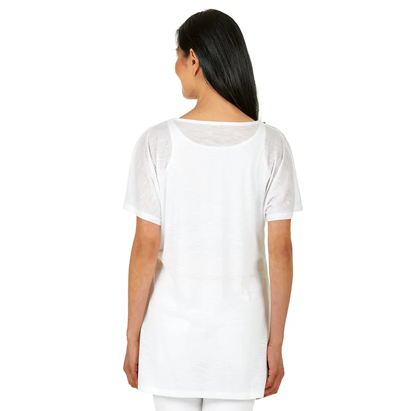 Graphic Print Tunic Top - Image 2
