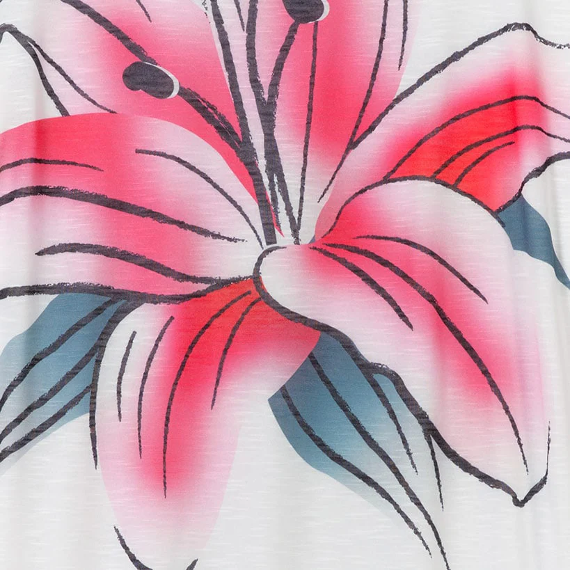 Graphic Print Tunic Top - Image 4