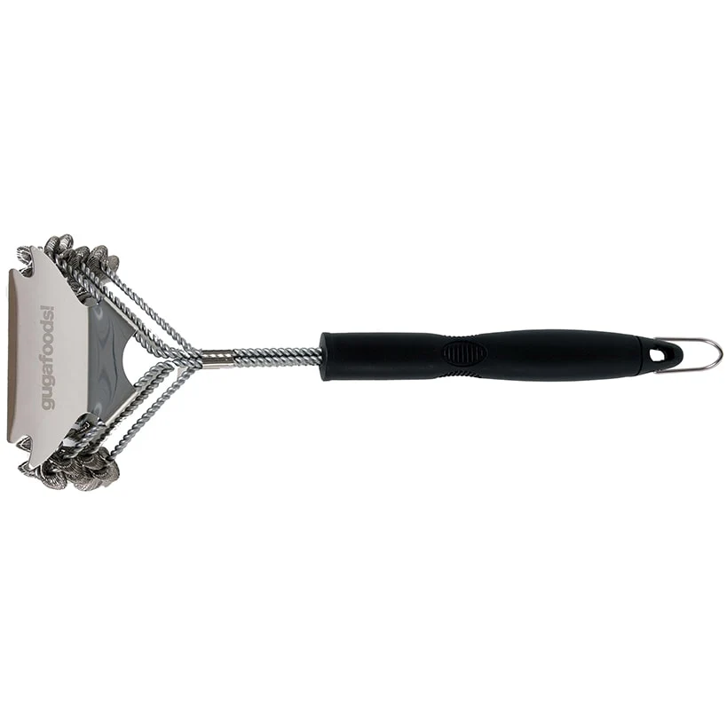 Guga Foods Grill Brush And Scraper Durable Stainless Steel Bristles - Image 3