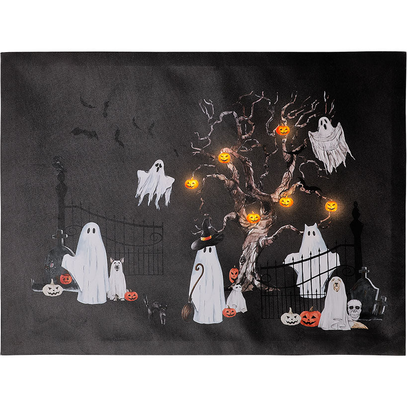 Ghosts Galore Halloween Tabletop Decor and Wall Art Bundle - Image 3