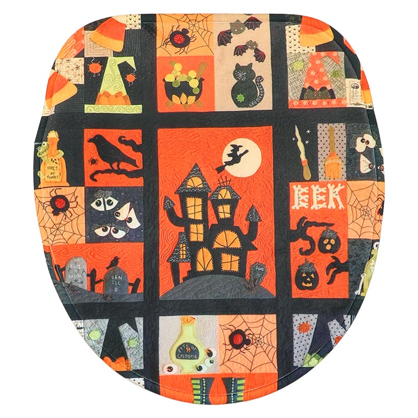 Halloween Patchwork Bath Decor 16-Pc. Set - Image 5