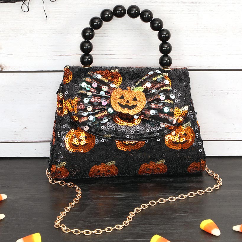 Halloween Sequin Mini Purse - Image 2