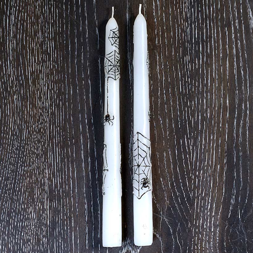 Halloween Taper Candles Set of 2 - Image 3