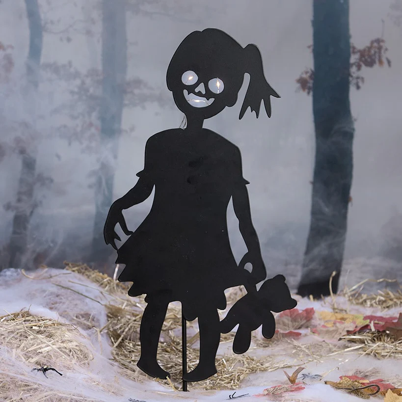 Halloween Zombie Stake Boy or Girl Silhouette - Image 6
