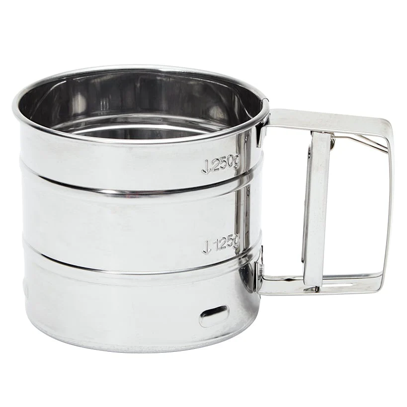 Hand Held Sifter for Baking Stainless Steel - Image 3