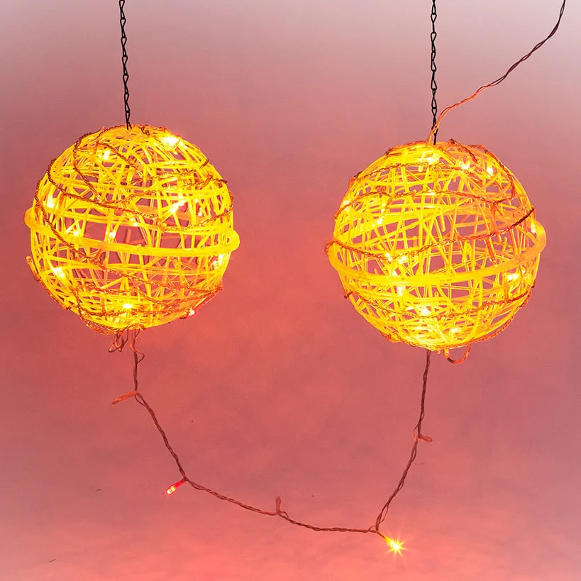 Hanging Lanterns Set of 2 - Image 3
