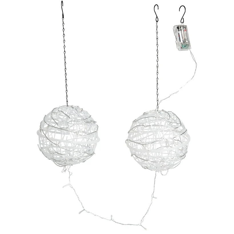Hanging Lanterns Set of 2 - Image 5