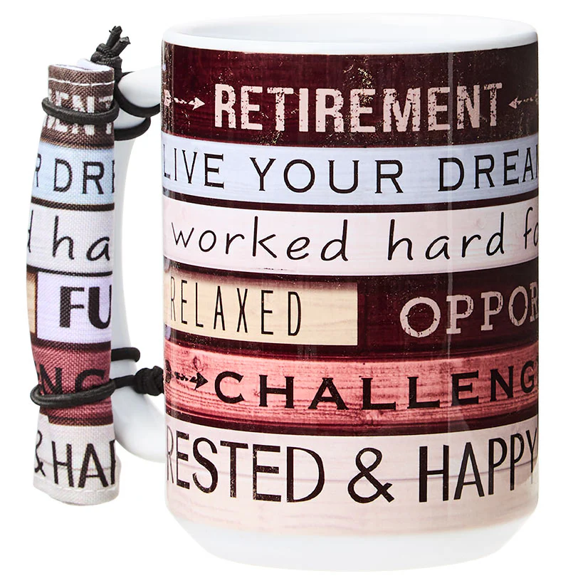 Happy Retirement Gifts - Mug Set or Frame - Image 4