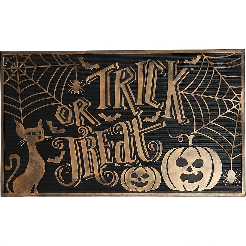 Haunted Halloween Rubber Doormat - Image 5