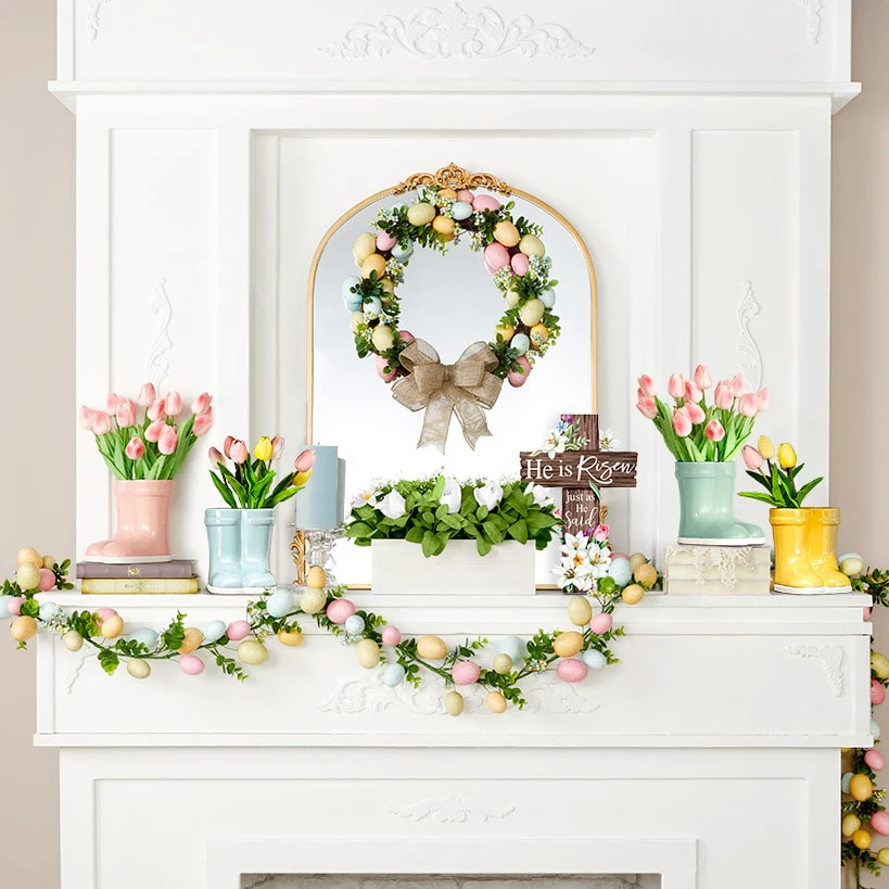 He Is Risen Just As He Said - Easter Wall Cross - Image 2