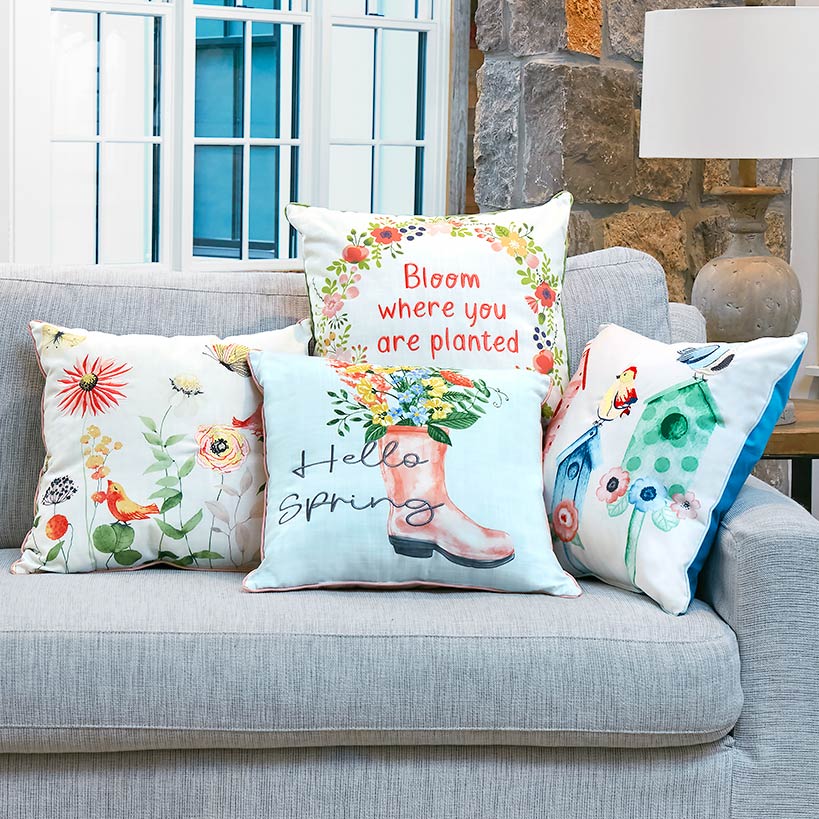 Hello Spring Accent Pillow - Image 2