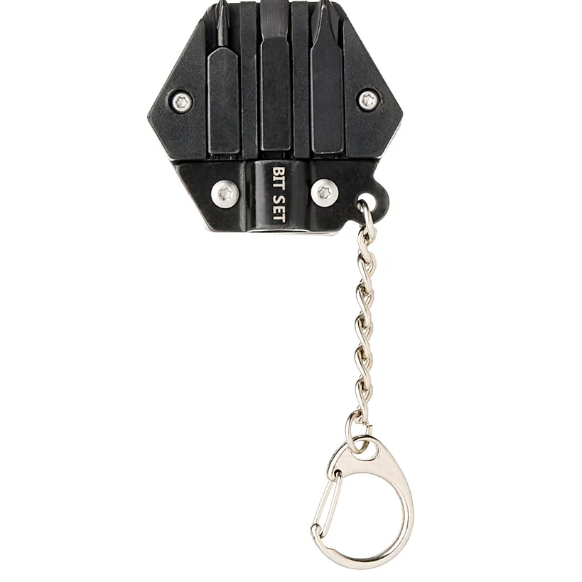 Hexagonal 9-in-1 Survival Keychain Tool-Compact and Versatile - Image 3