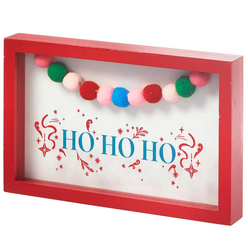 Ho Ho Ho Christmas Sign - Image 4
