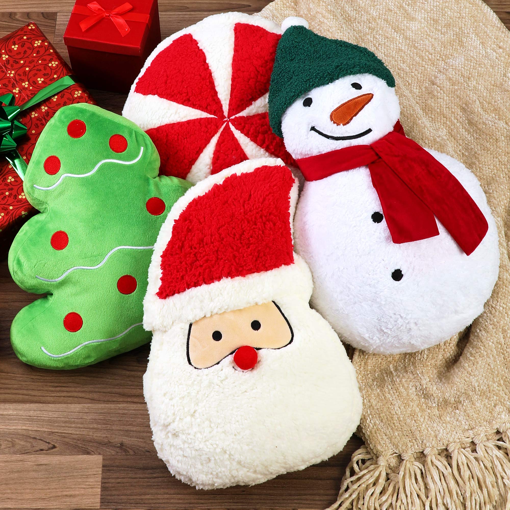 Holiday Character Shaped Decorative Pillow - Image 2