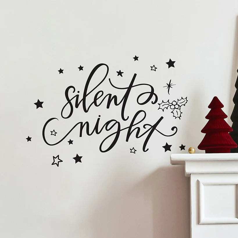 Holiday Sentiment Decal Wall Art - Image 4