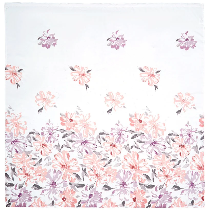 Homewear Falling Floral Shower Curtain Set with Hooks 13-Pc. - Image 2