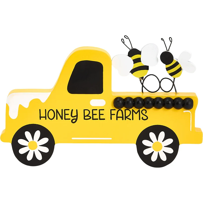 Honey Bee Farms Truck Decor - Image 3