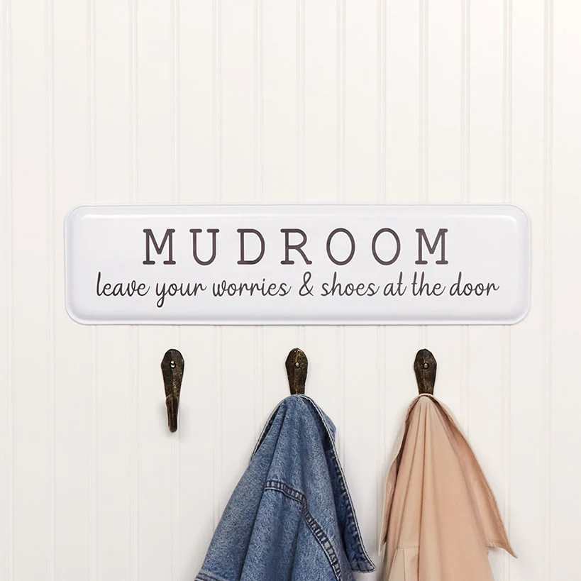 Humorous Household Metal Signs - Bathroom, Laundry, or Mudroom - Image 4
