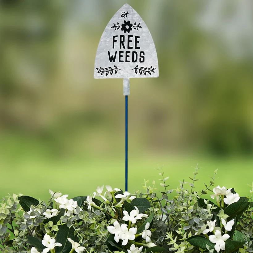 Humorous Shovel Garden Stakes - Set of 3 - Image 8