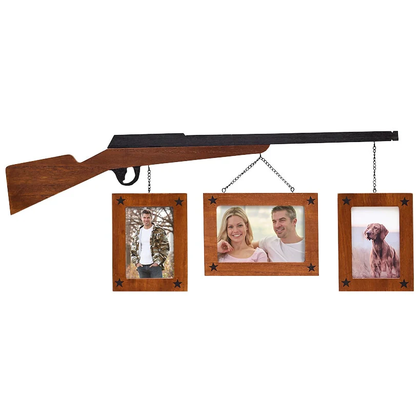 Hunting or Fishing Themed Decor with Hanging Frames - Image 4