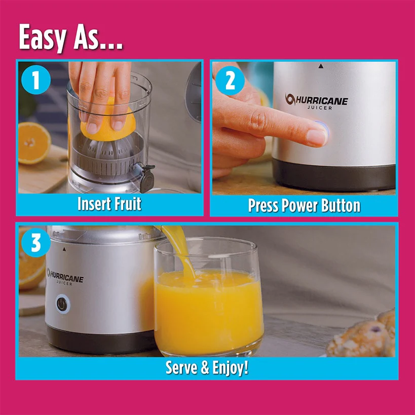Hurricane Juicer - No Waste, Compact, Cordless, and Rechargable - Image 7
