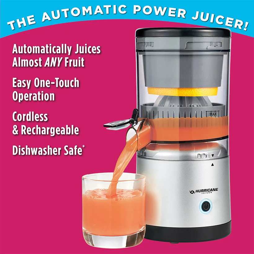 Hurricane Juicer - No Waste, Compact, Cordless, and Rechargable - Image 9