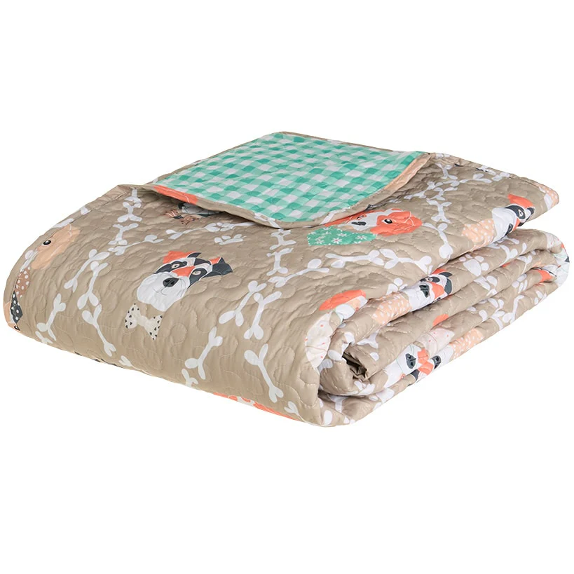 I Woof You Reversible Full/Queen or King Quilt - Image 5