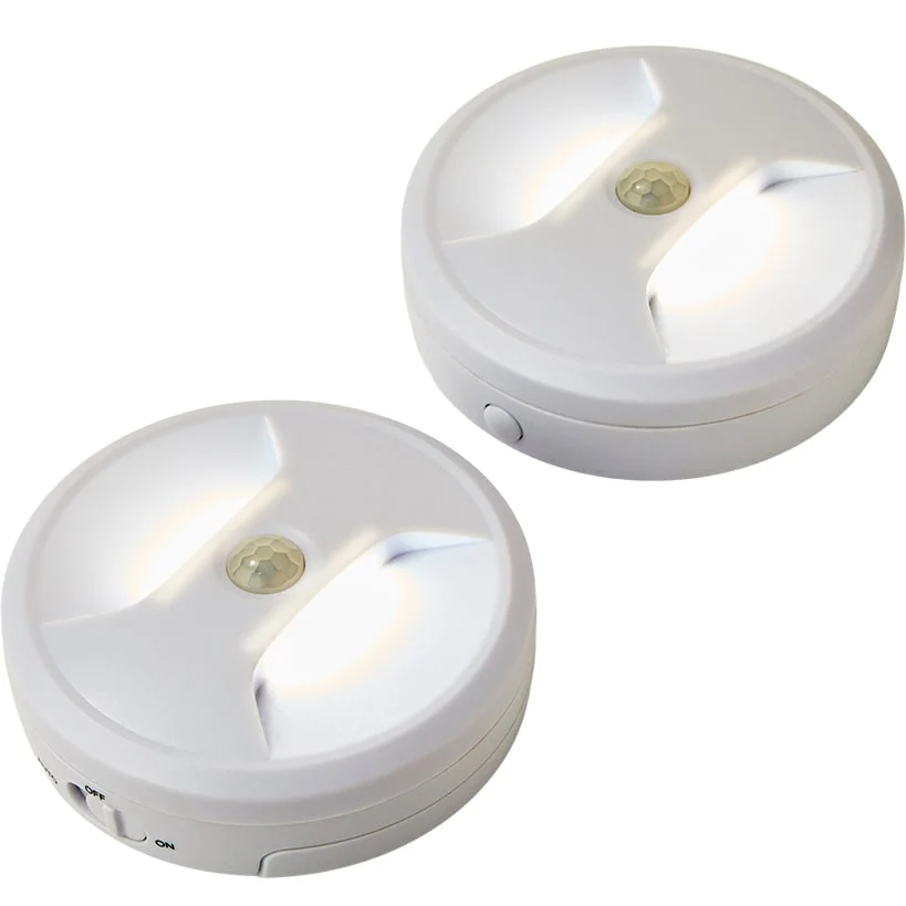 Ideaworks® Motion Sensor LED Night Lights - Multi Directional, Set of 2 - Image 3