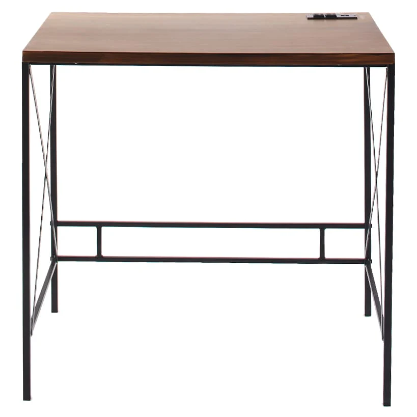 Industrial Desk with Outlet and USB Port - Image 3