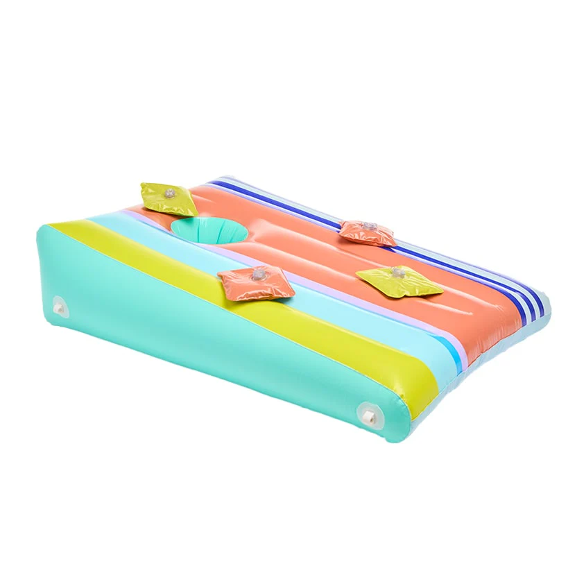 Inflatable Cornhole Bean Bag Toss Game - Durable Indoor and Outdoor Fun - Image 3