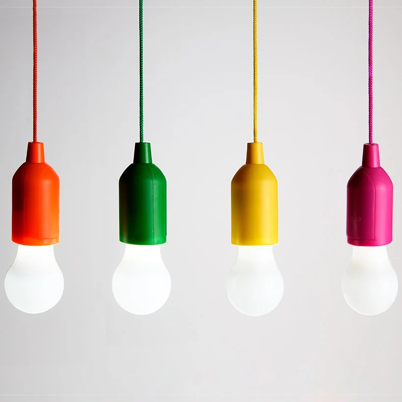 Insta-Bright Set of 4 Pull Lights - Energy-Efficient LEDs - Image 3