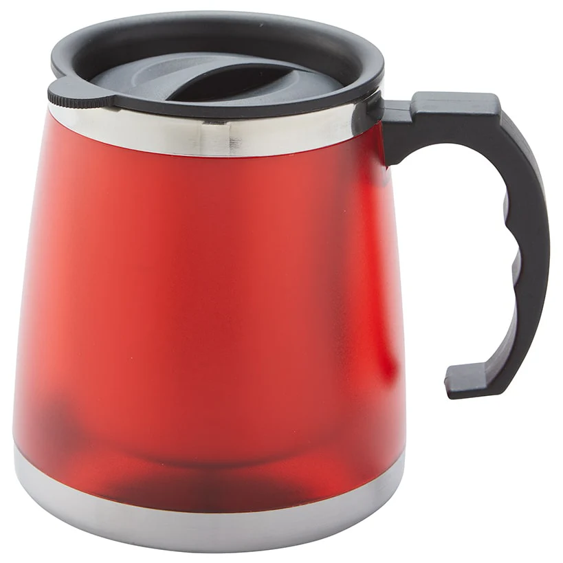 Insulated Mug with Lid Stainless Steel 16oz - Image 2