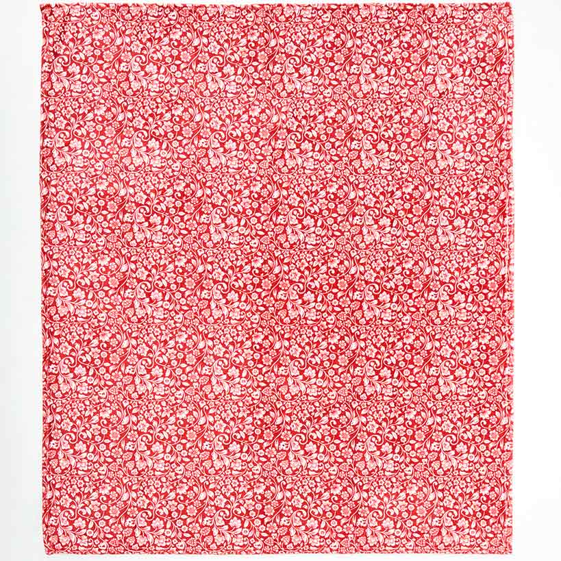 Jacobean Sunflower 50" x 60" Fleece Plush Throw - Image 2