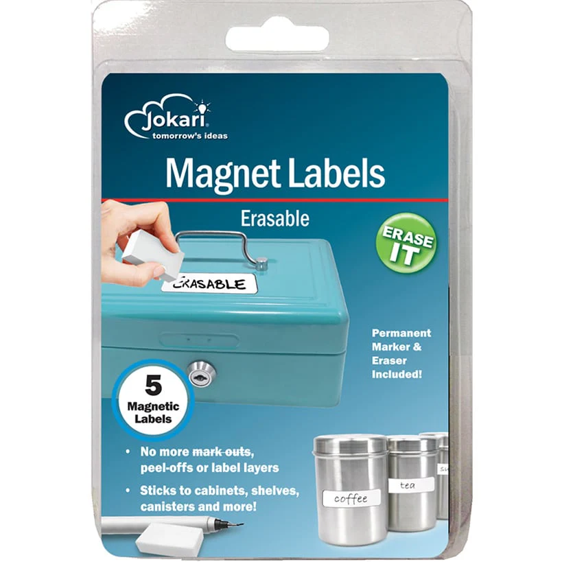 Jokari Erasable Magnet Labels for Home - Image 5