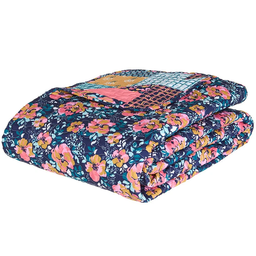 Jolene Patchwork Reversible Full/Queen or King Quilt - Image 5