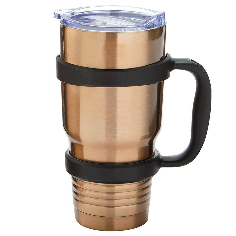 Jumbo Insulated Stainless Steel Tumbler Copper 30oz - Image 3