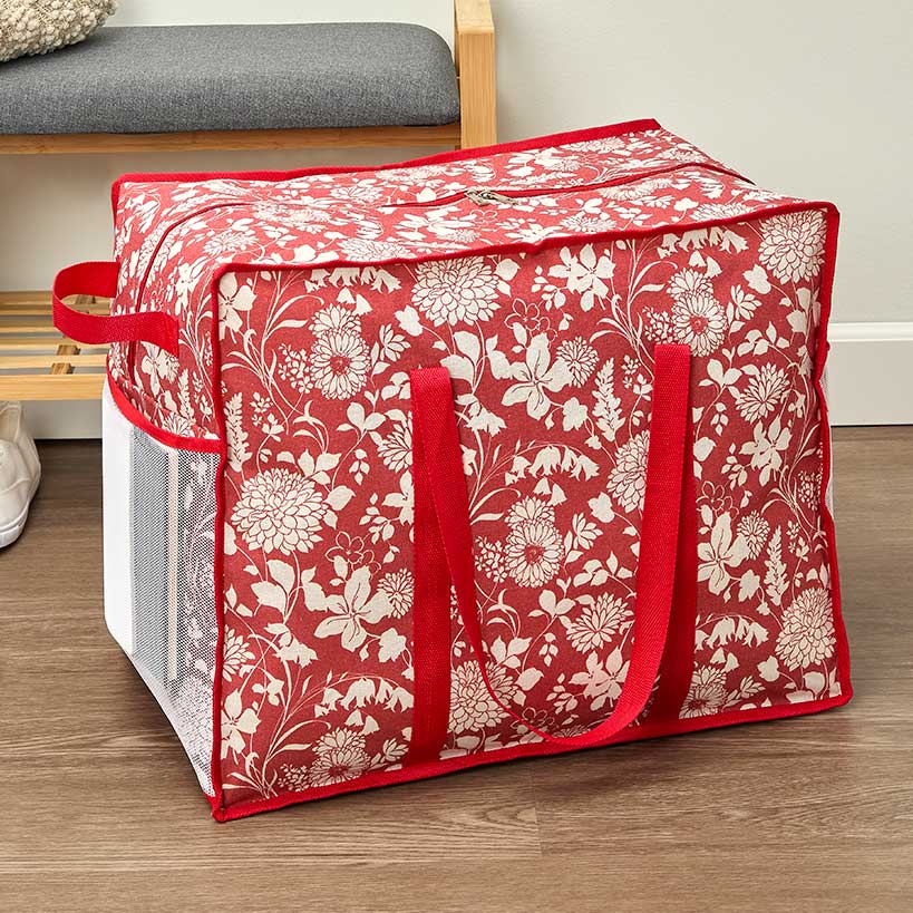 Jumbo Printed Storage Bag With Handles - Image 2