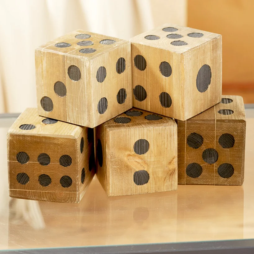 Jumbo Wood Classic Family Game - Indoor/Outdoor - Image 4