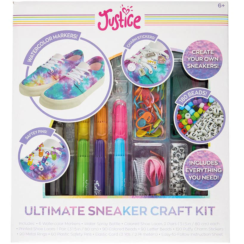 Justice Ultimate Sneakers Craft Kit - Image 4