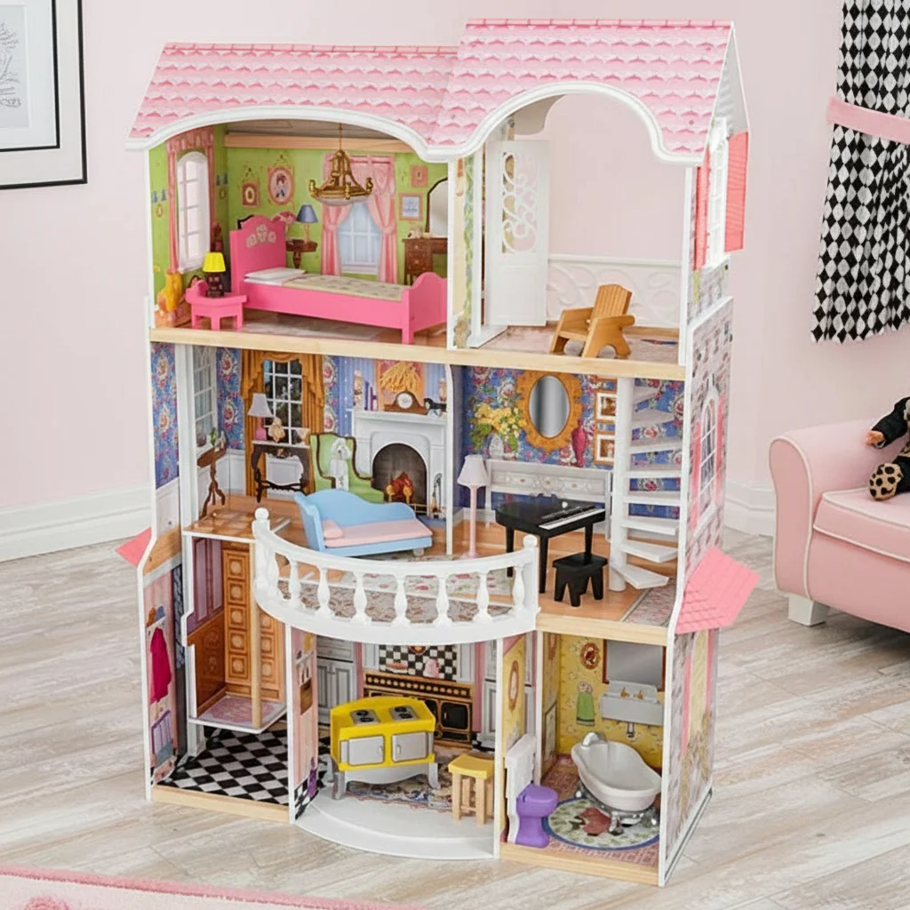 Kidkraft® Magnolia Three Story Wooden Dollhouse