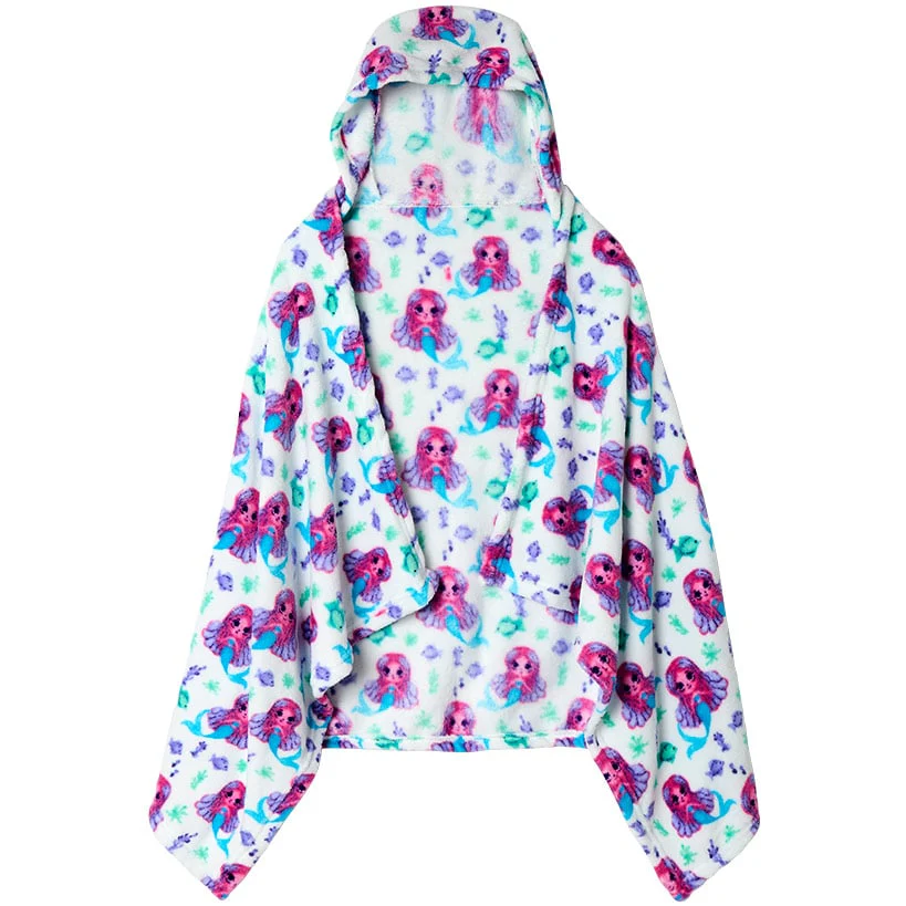Kids' Hooded Fleece Throw - Image 3