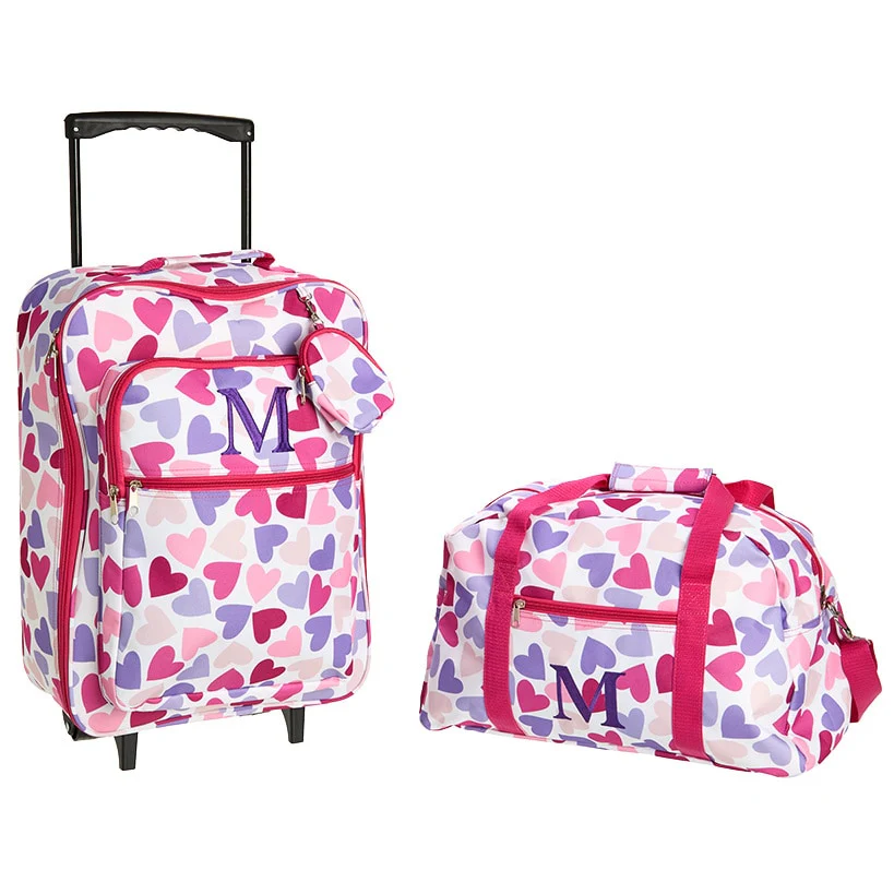 Kids' Monogram Luggage Matching Set - 3-Pc. - Image 31