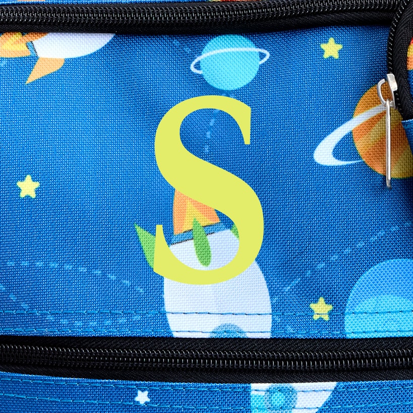 Kids' Monogrammed Space-Themed Luggage 3 Pc. Set - Image 15